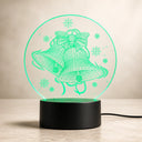 Luminária de Natal Sinos LED 3D 7 Cores